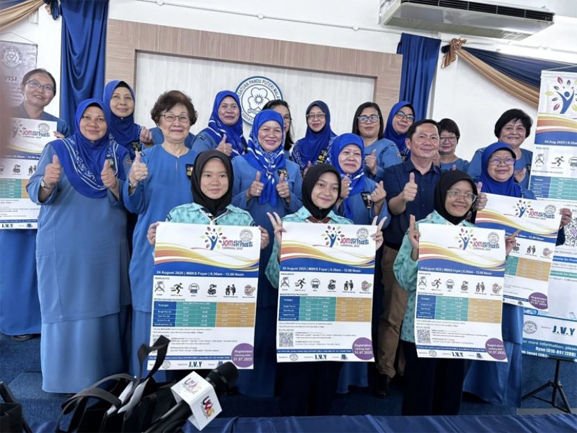 砂拉越女童军协会8月24日举办2025年女童军健康嘉年华