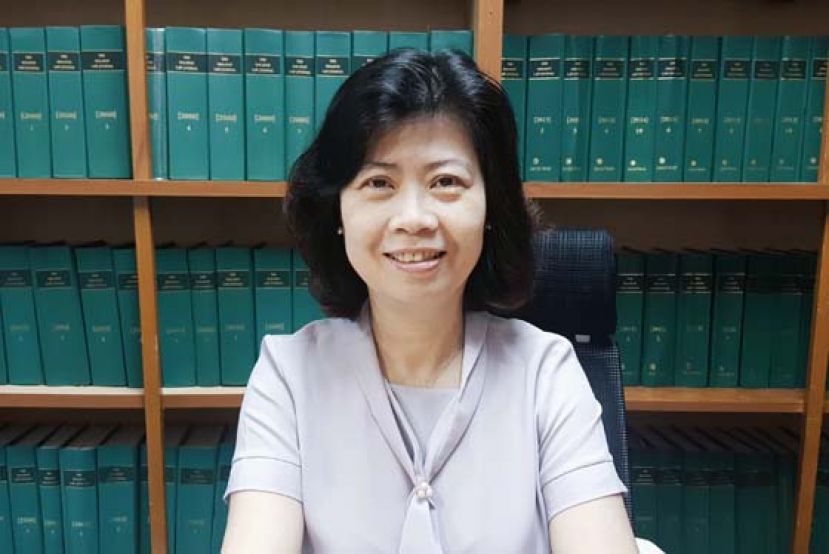 武吉亚瑟区州议员郑爱鸰律师。