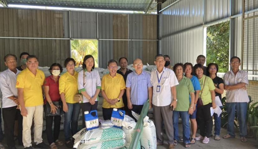 石角132名农业企业家获得农业援助