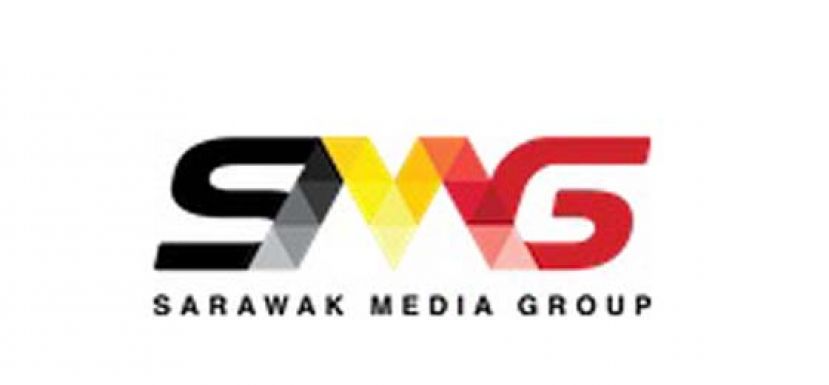 砂拉越媒体集团（SMG）标志。