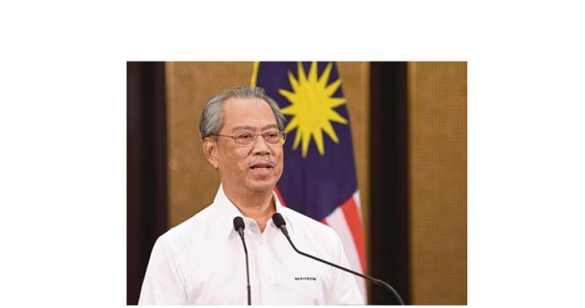 首相丹斯里慕尤丁。