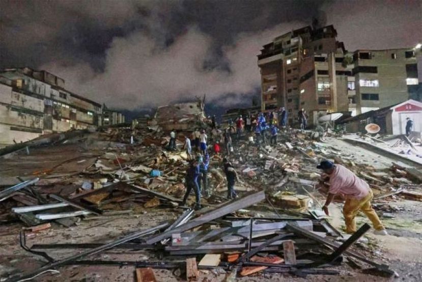 委内瑞拉强震，死者升至164人，恐逾万人遇难。