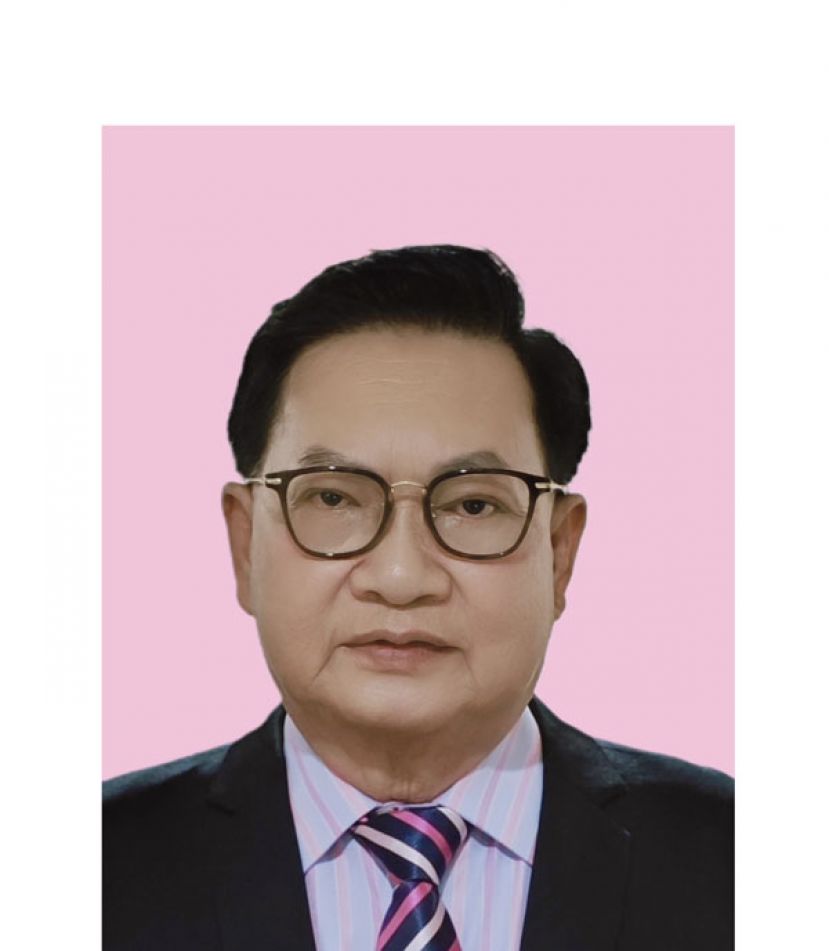 斯木省华总会长兼成邦江中华总商会会长拿督吴标生博士.