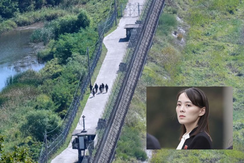 韩指朝鲜地雷炸伤官兵，金与正呛开火就反击。
