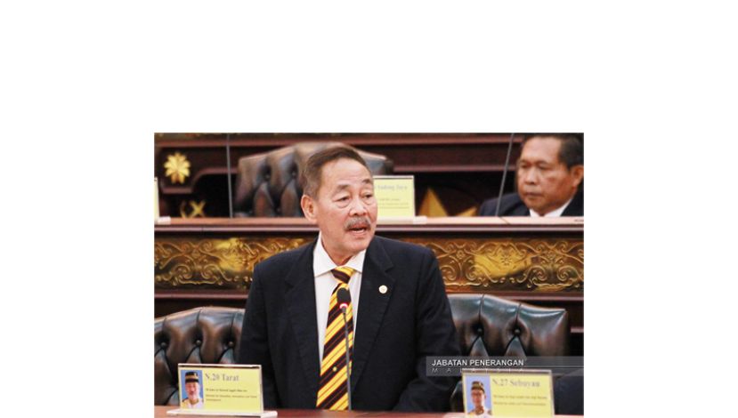 砂拉越教育、创新及才能发展部长拿督斯里罗伦沙嘉。