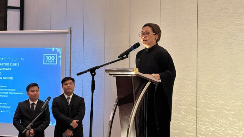 UTAMA 讲演会创会会长刘丽宝。