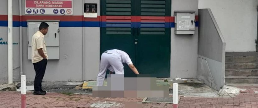 华籍老妇疑从13楼组屋坠下　当场身亡