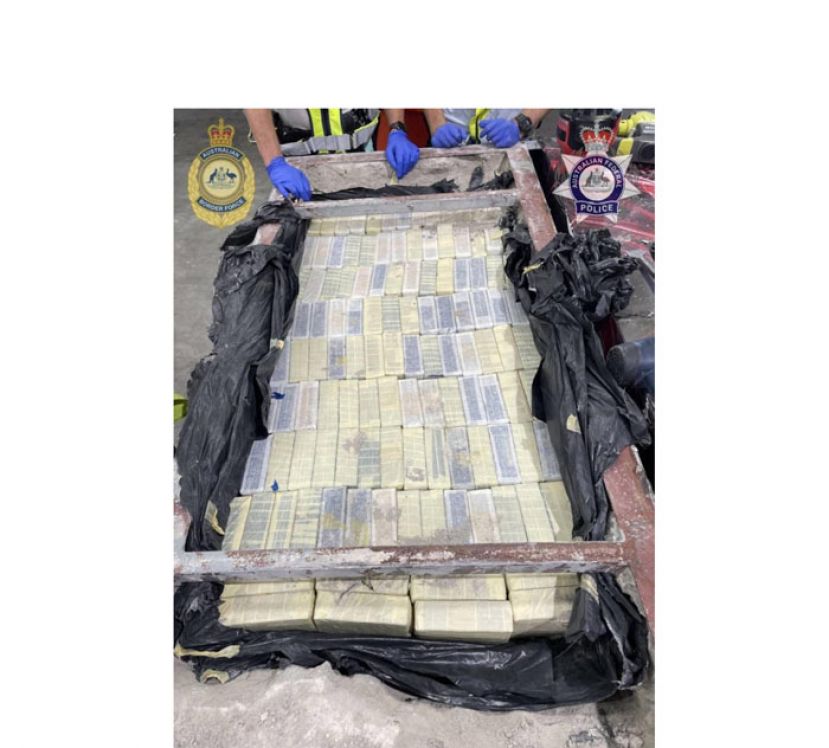 澳洲警方侦破从大马运抵的大量毒品。