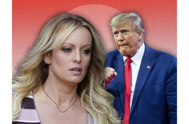 美国前总统特朗普涉嫌向色情片女星丹尼尔斯支付掩口费。