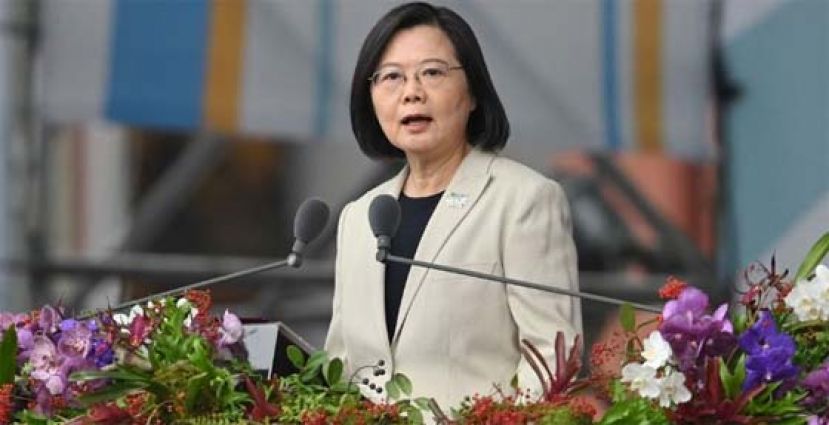 台湾总统蔡英文。