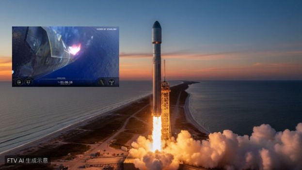 SpaceX全新升级的第三代星舰首航测试成功。