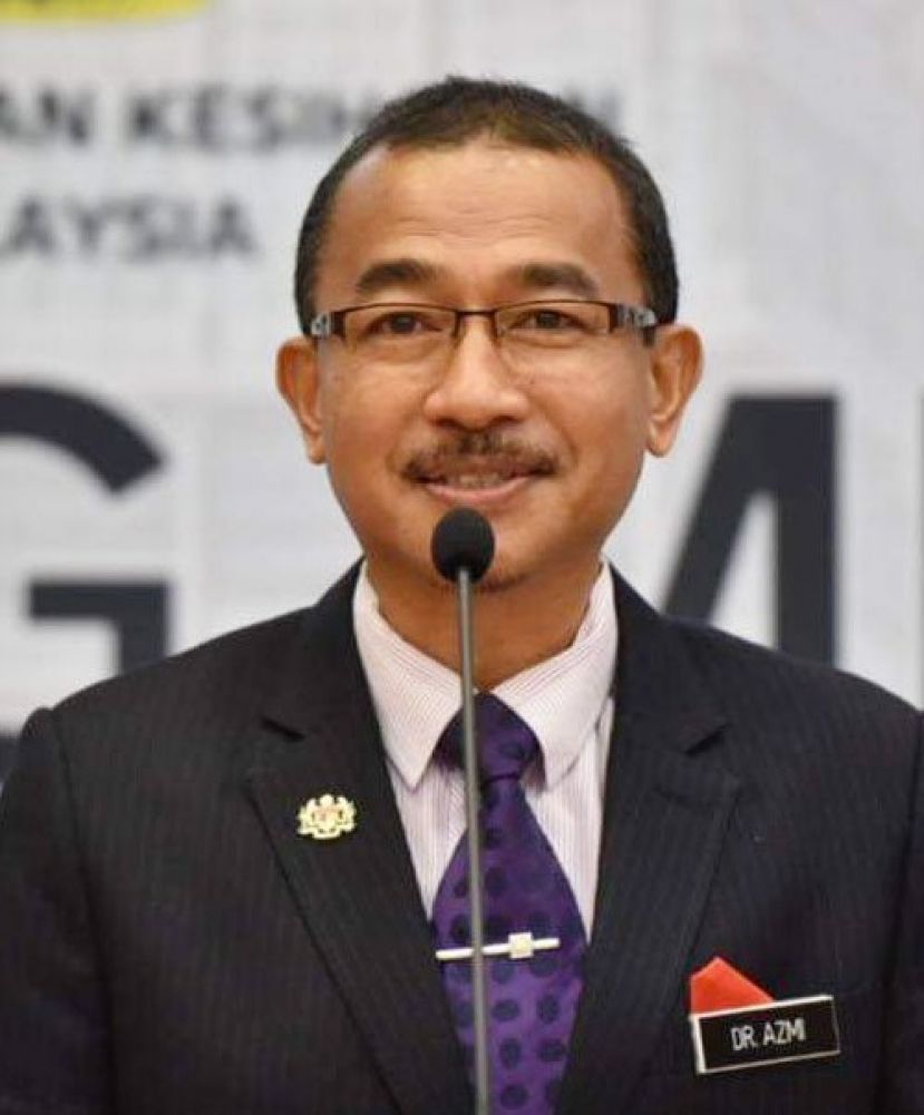 卫生部第一副部长拿督诺阿兹米。