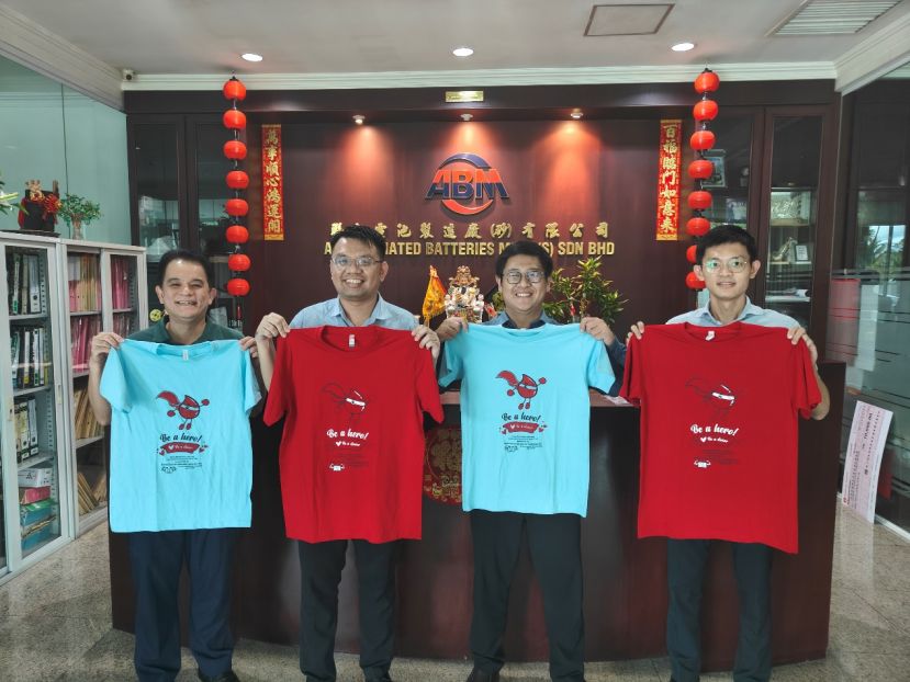 ABM Fujiya Berhad 8月25日办捐血活动