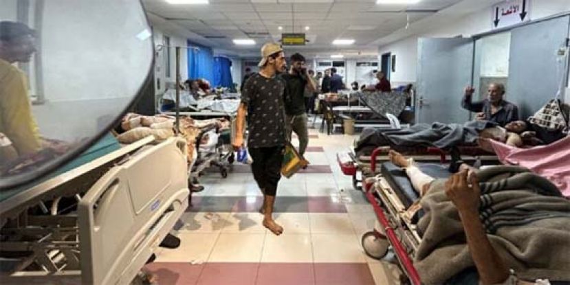 加沙两大医院被以军包围，离开西希法医院大楼者直接被枪击。