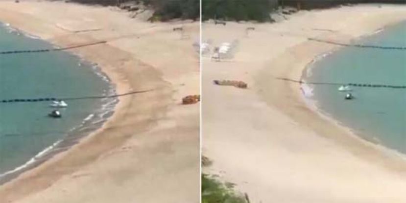 【花莲地震】首波海啸已抵日本，与那国岛现30厘米海啸。