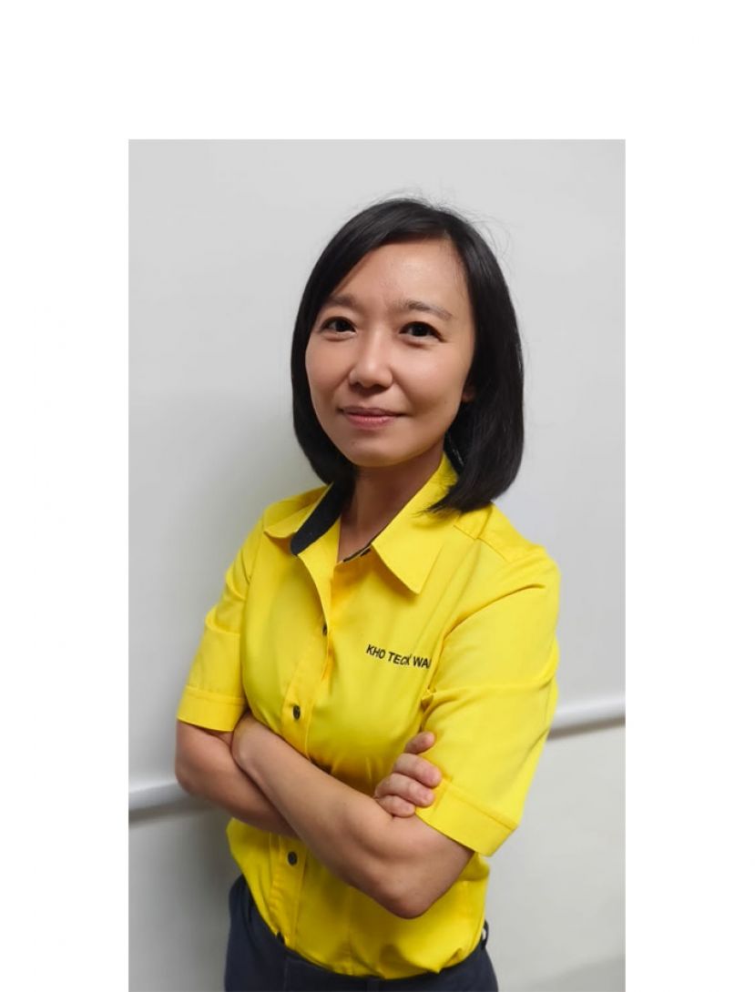 人联党中央妇女组主席许德婉.