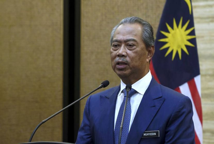 首相丹斯里慕尤丁。