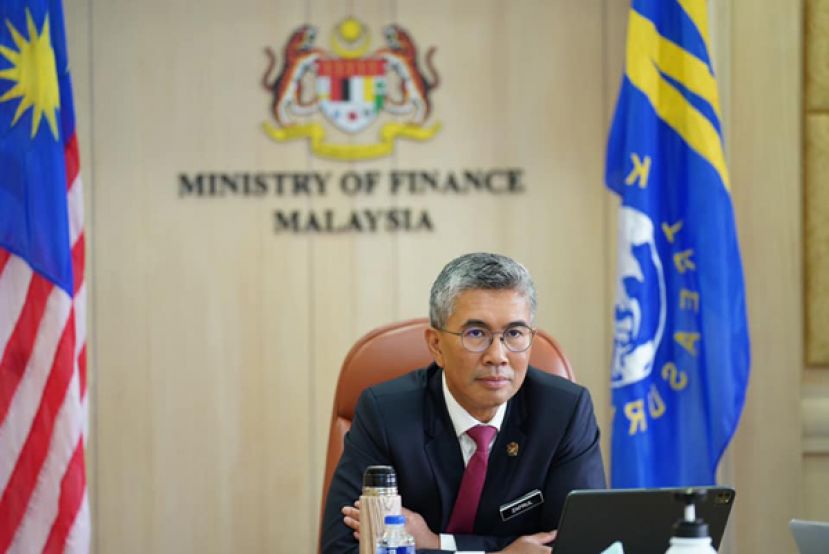 财政部长拿督斯里东姑扎夫鲁。