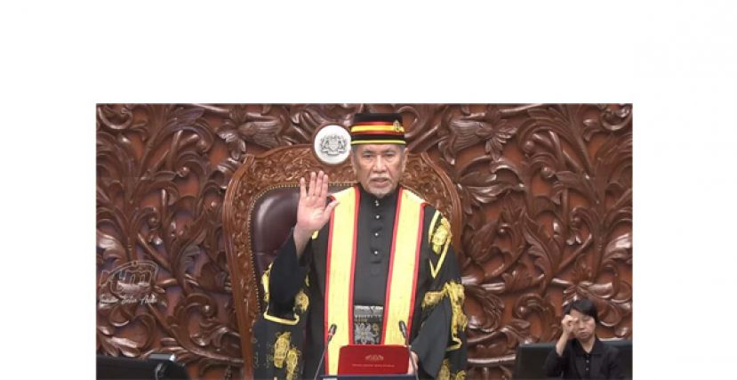 旺朱乃迪今日宣誓为国会上议院主席