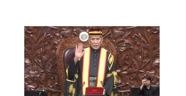 旺朱乃迪今日宣誓为国会上议院主席