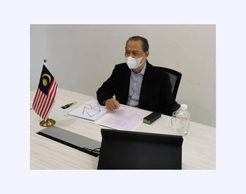 首相丹斯里慕尤丁。