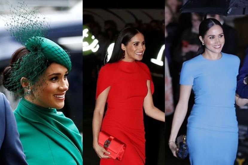 梅根经常穿著鲜艳的衣服。