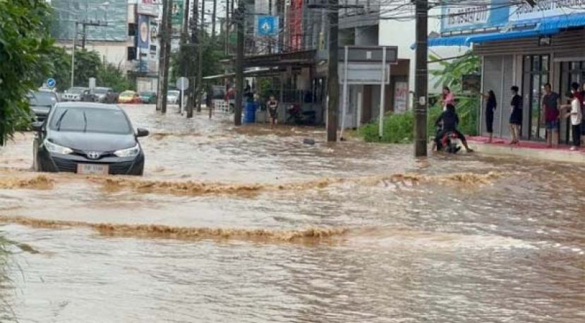 极端天气，泰国70府拉警报。