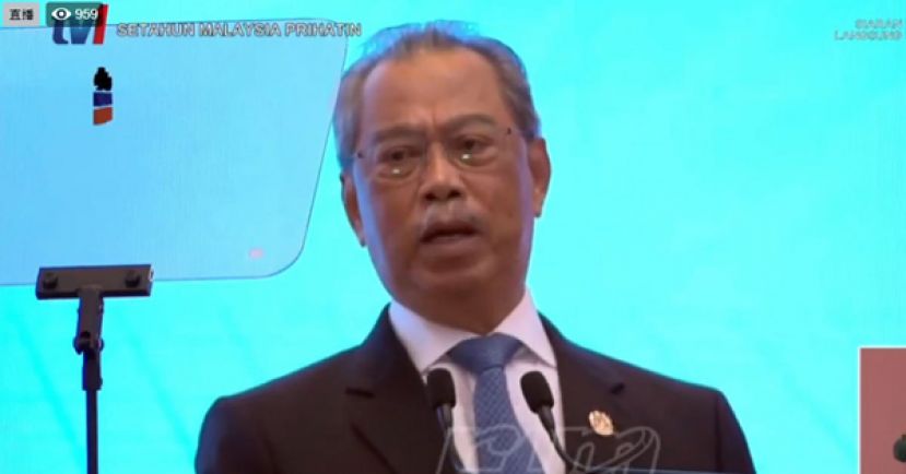 首相丹斯里慕尤丁。