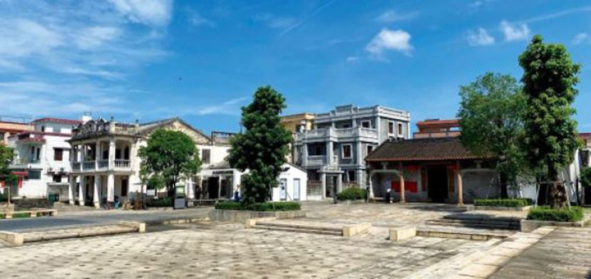 艺术广场是雍陌村的&ldquo;心脏&rdquo;。