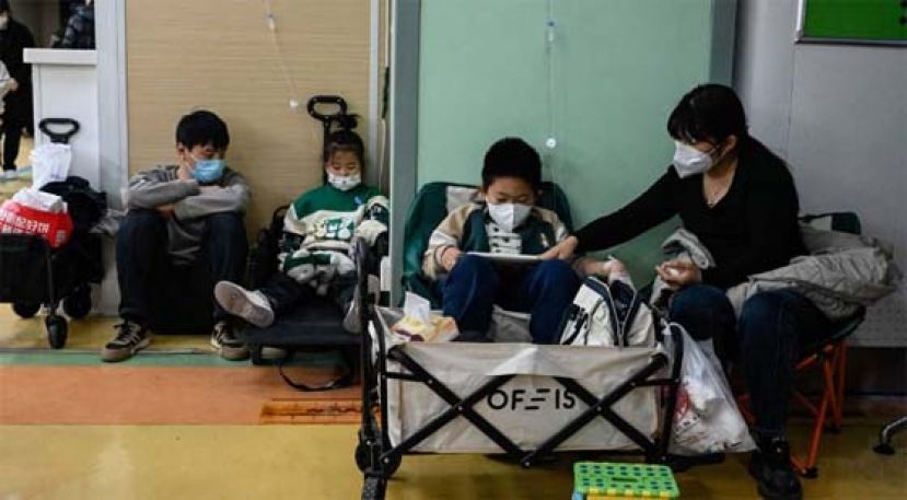 中国呼吸道疾病流行，儿童患者激增&ldquo;多地停课&rdquo;。