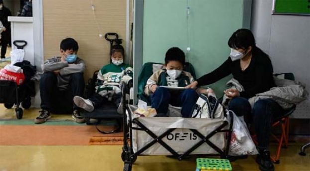 中国呼吸道疾病流行，儿童患者激增&ldquo;多地停课&rdquo;。