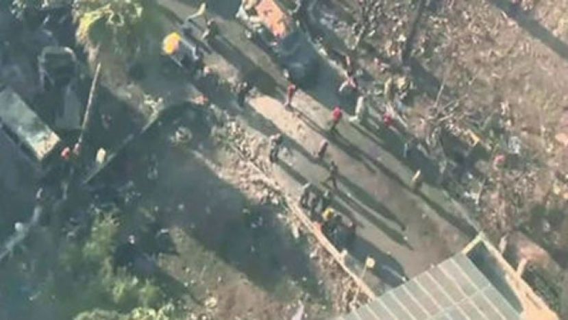 以色列否认轰加萨医院　秀爆炸后空拍照：弹坑太小
