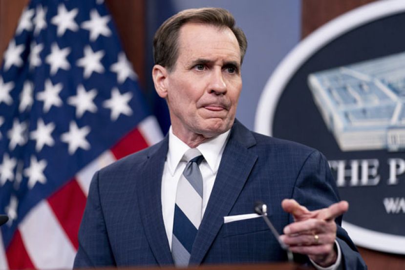 柯比重申美国立场。