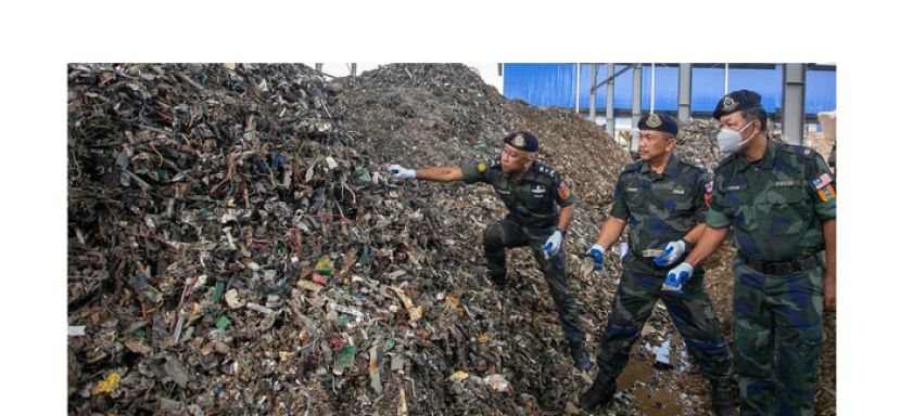 警与环境局携手展开90项行动　搜获值38亿非法电子废料逮538人