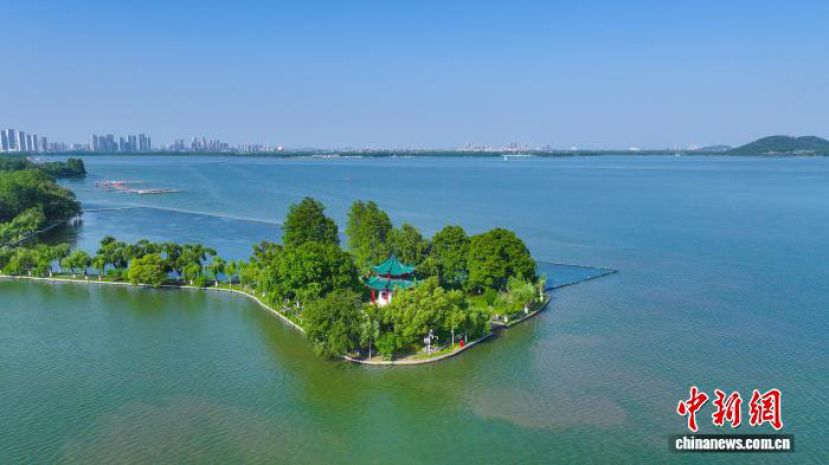 武汉东湖听涛景区。