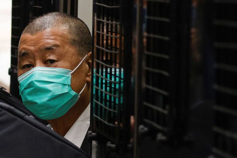 香港壹传媒集团创办人黎智英。