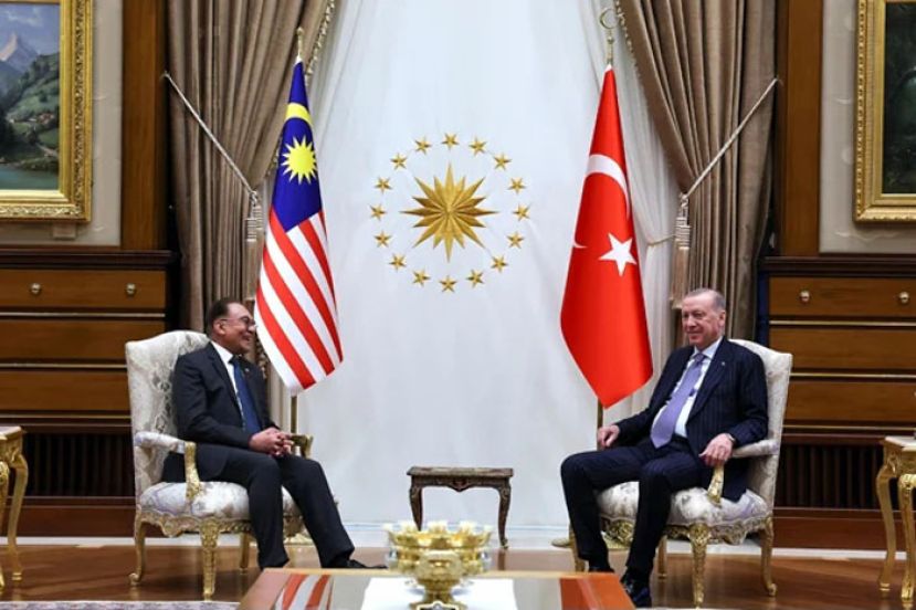 首相安华会晤土耳其总统埃尔多安。