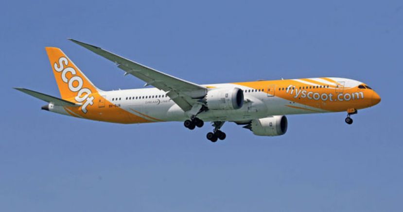 新加坡低成本航空酷航发生窃案。