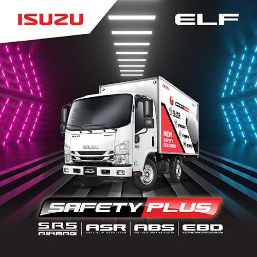 马来西亚五十铃推出搭载ISUZU SAFETY PLUS 的ELF车款  大幅提升轻型卡车安全和效率