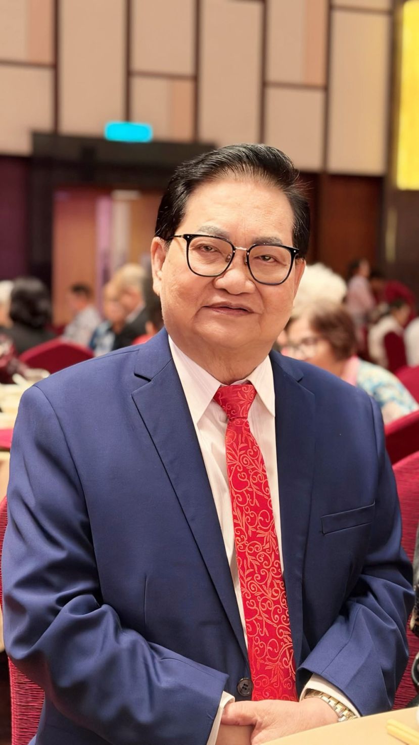 斯木省华总会长兼成邦江中华总商会会长拿督吴标生博士。