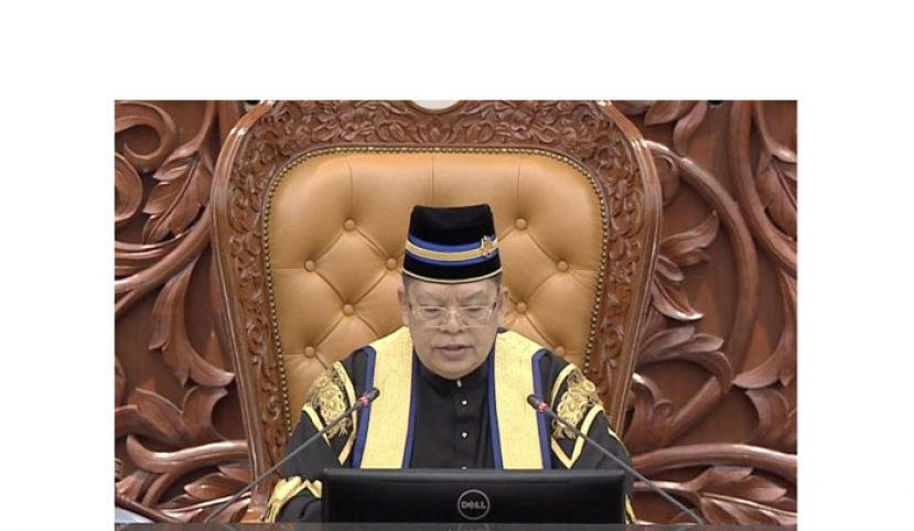 国会下议院议长拿督佐哈里。