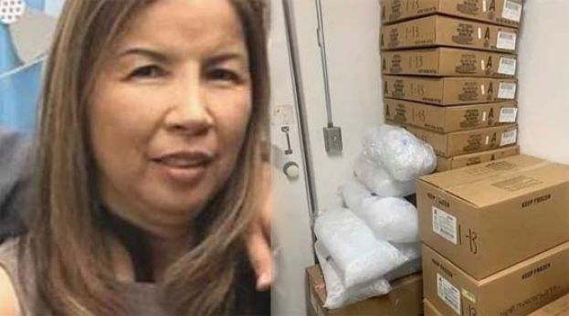 女经理困冷藏室冻死，生前狂砸门求救双手是血。