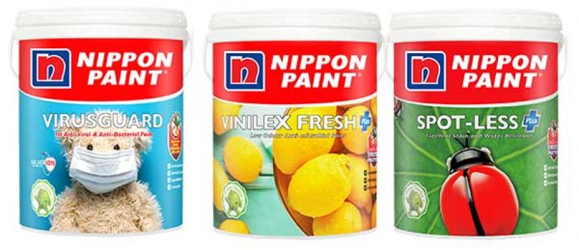 Nippon Paint新改良的抗病毒和抗细菌系列  证实有效对抗99.9%的新型冠状病毒 (SARS-CoV-2)