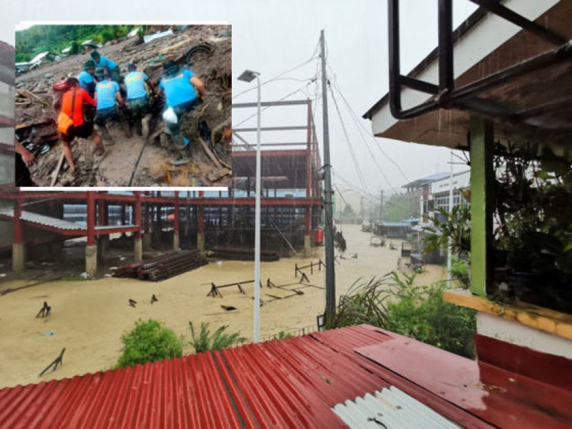 台风尼格暴雨袭菲律宾酿80死。