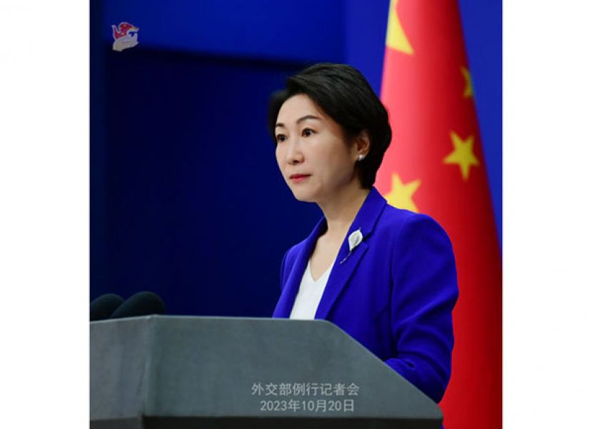 外交部发言人毛宁。