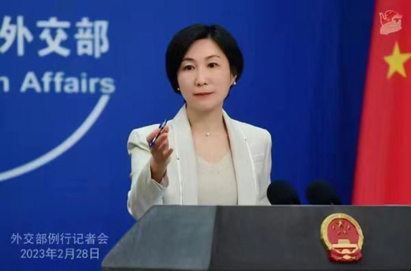 外交部发言人毛宁。