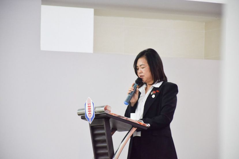 晋汉连省华总妇女组主任张慧娇。