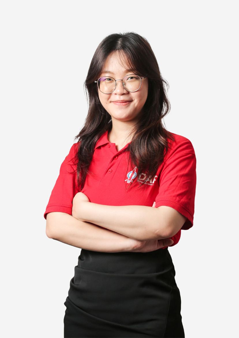 砂社青团大专事务主任黄思盈。