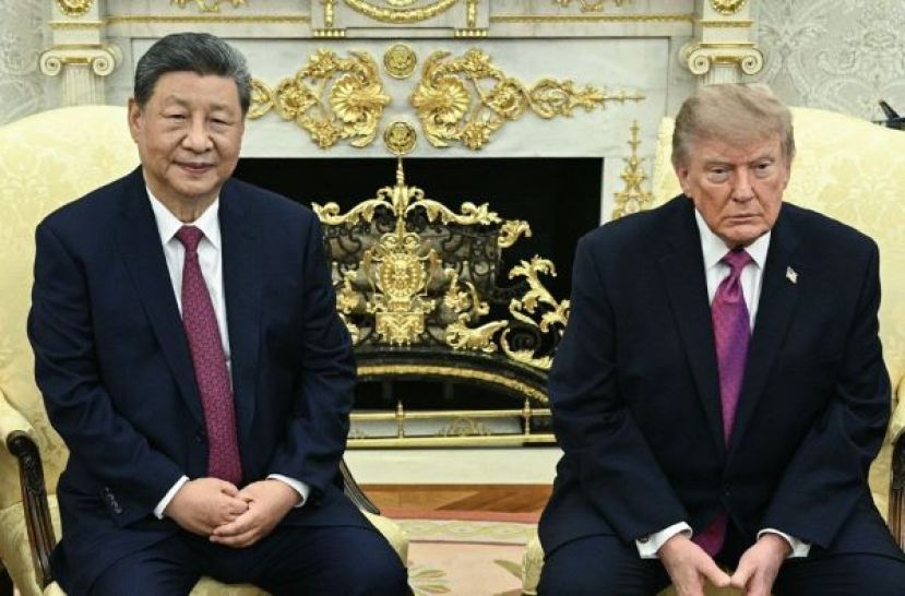 美中元首白宫会谈。