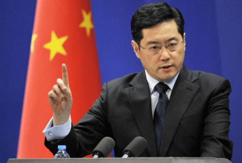 中国驻美国大使馆发言人刘鹏宇。